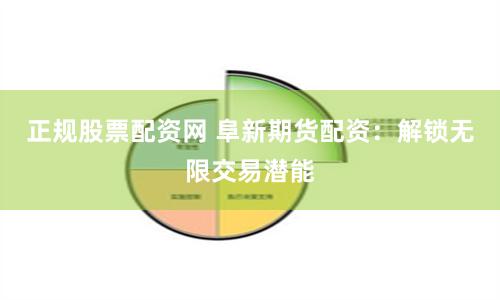 正规股票配资网 阜新期货配资：解锁无限交易潜能